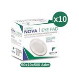 Nova Optik Steril Göz Kapama Bandı - Göz Pedi 6,5 x 9,5 cm 50 x10 Kutu