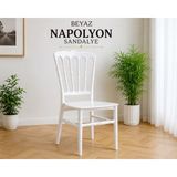 Nova Parti Evi Sandalye Napolyon sandalye - Beyaz