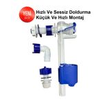 NOVA PLASTİK Gömme Rezervuar Aqua Tech Doldurma Şamandıra Flatör - TÜM GÖMME ŞAMANIRALARA UYUMLU