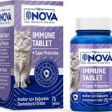 Nova Premium Immune 75 Tablet Kedi Vitamini