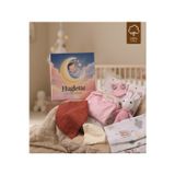 Nova - Premium Yenidoğan Kız Bebek Seti – Amigurumi + Müslin Örtü + 2’li Zıbın – Baby Box