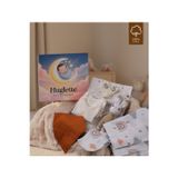 Nova - Premium Yenidoğan Unisex Bebek Seti – Amigurumi + Müslin Örtü + 2’li Zıbın – Baby Box