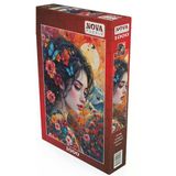 Nova Puzzle 1000 Parça Ay Işığında Çiçekli Düşler Puzzle - 41196