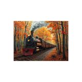 Nova Puzzle 1000 Parça Buharlı Sonbahar Yolculuğu Puzzle - Kara Tren