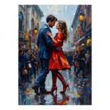 Nova Puzzle 1000 Parça Yağmurlu Bir Aşk Hikayesi Puzzle - Dans Eden Kadın ve Erkek