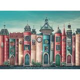 Nova Puzzle - 2000 Parça - Sihirli Kitaplar Ülkesi - 96 x 68 cm - Karton - Yapıştırıcı Dahil