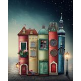 Nova Puzzle Geceyi Aydınlatan Kitaplar 1000 Parça Puzzle