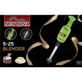 Nova Sanayi Tipi Mikser Çorba Krema El Blender Aleti Makine 25 Cm