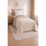 Nova Ultrasonik Kapitoneli Çift Taraflı Tek Kişilik 160X210 Cm Kırlentsiz Tek Pike Somon