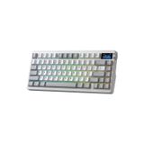 Nova75 Mekanik Rgb Klavye Tkl Star Vector Switch Tri Mode Kablosuz Makrolu Hot Swap Gaming Oyun