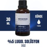 Novacolin Iyot Lugol Solüsyon (30 ml Damla) + Roll on Başlık Hediye