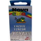 Novacolor Nc-4110 Beyaz Tebeşir 10'Lu