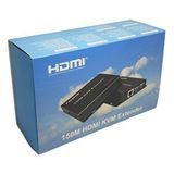 Novacom 150metre Hdmi+usb+ir To Cat6 Kvm Extender Siyah
