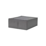 NOVAFACE STD 44x55x19 Cm Katlanabilir Saklama Kutusu Hurç Ölçü Gri-düzenleme Kutusu Klasik