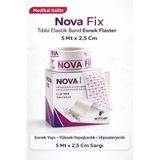 NOVAFİX NOVA FİX ELASTİK BAND FİX FLASTER 5 mt X 2,5 cm
