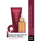 Novalyce Retinol Serum + Kolajen Gece Maskesi Seti - Gece Yenileyici Bakım Rutini