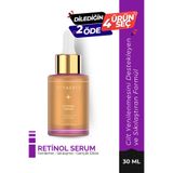 Novalyce Retinol Serum – Yaşlanma Karşıtı, Kırışıklık Azaltıcı Yüz Bakım Serumu 30ml