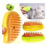 Novashop Buharlı Kedi & Köpek Yıkama Fırçası Tarağı, Buharlı Kedi Tarağı, Evcil Hayvan Tarağı (Yurt Dışından) - Sarı