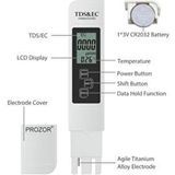 NOVASMART El Tipi TDS Ölçer Su Kalitesi Ölçer 100 Ölçüm Mesafesi ile Kullanışlı Özellikler