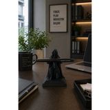 Novatech İnovasyon Kadın Şövalye Figürlü Kalem Tutucu Masa Üstü Organizeri & Dekoratif Aksesuar Hediye Alternatifi - Siyah1