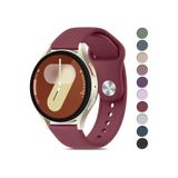 Novatis Samsung Galaxy Watch 4/5/6/7/FE/40/44 Classic 42/43/46/47mm Uyumlu 20mm Soft Silikon Kordon