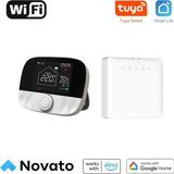 Novato Kablosuz WiFi Akıllı Oda Termostatı T9W - Kombi ve Alttan Isıtma ( Tuya - Smart Life Uyumlu)