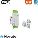 Novato Ray Tipi WiFi Akıllı Enerji Ölçer 3 Faz ( Tuya, Smart Life Uyumlu ) (SDM-12) - 120 Amper