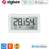 Novato Zigbee LCD Ekranlı Sıcaklık ve Nem Sensörü Tuya Uyumlu 1 Adet Akıllı Ev Kontrolü