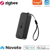 Novato Zigbee Sıcaklık ve Nem Sensörü (Tuya, Smart Life Uyumlu ) - Siyah