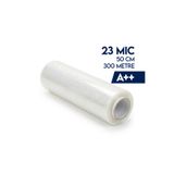 NOVATREND STORE Palet Streç Film 23MIC 50CM x 300 mt (Şeffaf) Ultra Güçlü Sarım