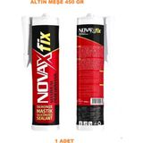 Novax Altın Meşe / Goldenoak Renk Mastik Silikon 450 Gram 1 Adet