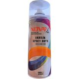 Novax Mat Vernik 400 ml Akrilik Sprey Boya Hızlı Kuruma ve Koruma Özelliği ile İç Dış Mekan Kullanımı
