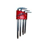 Novax Torx Alyan Anahtar Uzun 8li Set Gri