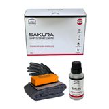 novaxir SAKURA KUVARZ 9H OTO SERAMİK KAPLAMA Boya Koruma Yüksek Hidrofobiklik 3YIL Dayanım 30ml JaponFormül