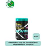 Novex Baobab Yağı İçeren Yıpranmış Kuru Saçlar İçin Onarıcı Saç Maskesi 400g Vegan Özellikli