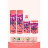 NOVEX Collagen Infusion - Ince Telli Saçlar Için Hacim Veren Kolajen Içeren Saç Bakım Seti -
