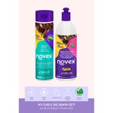 NOVEX My Curls Bukle Belirginleştirici Şampuan Dalgalı Saçlar Için Durulanmayan Saç Bakım Kremi 500g