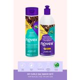 NOVEX My Curls - Bukle Belirginleştirici Şampuan Tüm Saç Tipleri Için Durulanmayan Bakım Kremi 500g
