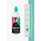 NOVEX Mystic Black - Kuru Bukleli Saçlar Için Onarıcı Durulanmayan Saç Kremi 500ml