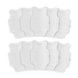 Novibaby 10'li Bebek Atlet Body Zıbın Çıtçıtlı 100% Pamuk (Beyaz, 18-24 Ay)
