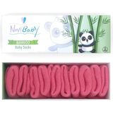 Novibaby 5'li Bambu Yenidoğan Bebek Çorabı I Candy I 0-6 Ay - 0 - 6 Ay