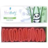 Novibaby 5'li Bambu Yenidoğan Bebek Çorabı I Orange I 0-6 Ay - 0 - 6 Ay - Turuncu