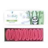 Novibaby 5'li Bambu Yenidoğan Bebek Çorap (Candy, 0-6 Ay)