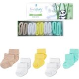 Novibaby 5'li Bambu Yenidoğan Bebek Çorap - -- - Çok Renkli