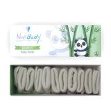 Novibaby 5'li Bambu Yenidoğan Bebek Çorap (Ecru, 6-12 Ay)