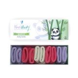 Novibaby 5li Bambu Yenidoğan Bebek Çorap I Pinky Rose I 0-6 Ay