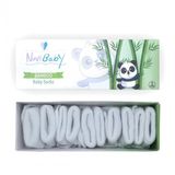 Novibaby 5li Bambu Yenidoğan Bebek Çorap I Snow White I 0-6 Ay
