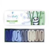 Novibaby 5li Bambu Yenidoğan Bebek Çorap I Winter Boy I 0-6 Ay