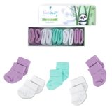 Novibaby 5'li Bambu Yenidoğan Bebek Çorap (Lili, 18-24 Ay)