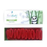 Novibaby 5'li Bambu Yenidoğan Bebek Çorap (Rudy, 0-6 Ay)